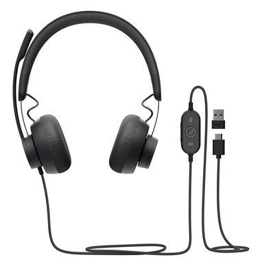 Logitech Zone Wired – Audífonos con Cancelación de Ruido - 4/5