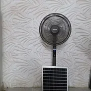 VENTILADOR RECARGABLE DAWANG CON BATERIA DE LITIO LUZ LED PANEL SOLAR INCLUIDO 35 HORAS DE AUTONOMÍA - Img 56240342