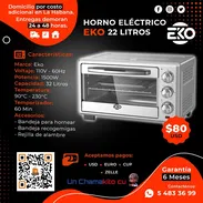 🎁 22 LITROS 🎁 HORNO ELÉCTRICO EKO DE 22 LITROS. GARANTÍA CON FACTURA Y SERVICIO DE MENSAJERÍA. TL 55833699 - Img 52991248