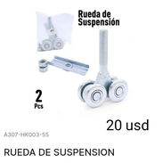 Rueda de suspensión para portones - Img 53285260