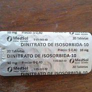 Nitrosorbide 10mg blíster de 20 tabletas interesados al privado +5354547044 - Img 58044214