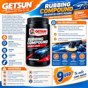 RUBBING COMPOUND GETSUN – CORTE PESADO! - Img 57271844