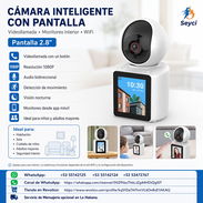 Cámara WiFi 1080P con pantalla y videollamada - Img 56619617