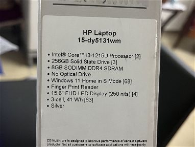 LaptopHP nueva en caja i3-12 generación - Img 68969770
