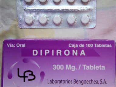 Duralgina (dipirona) en tableta 300mg importado - Img main-image