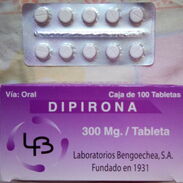 Duralgina (dipirona) en tableta 300mg importado - Img 45459556
