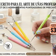 Punteadores de precisión para decorado de uñas - Img 55786851