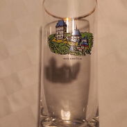 Juego de 6 vasos de cristal, cerveza, años 80s República Checa - Img 45201416