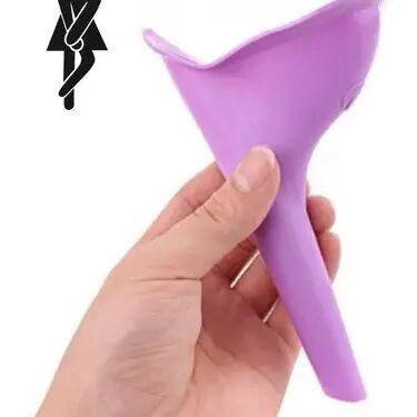 Orinal femenino silicona médica orinal embudo de pie orinal de viaje postparto postoperatorio - Img 119385053