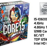 Intel i5 10600k (Avengers Special Edition) en 180$, nuevo sellado - Img 45941805