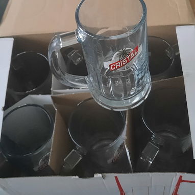 Juego de jarras de cerveza cristal - 2/2