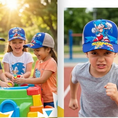 Gorras de muñequitos para niños y niñas - 6/8