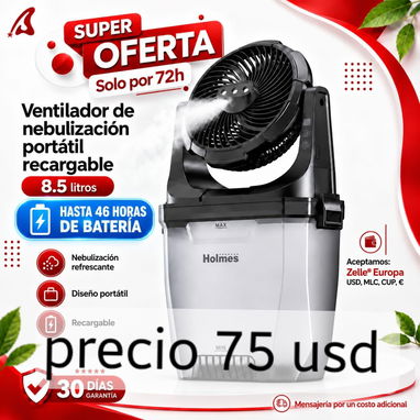 Oferta de ventiladores recargables precio en las fotos - 4/5