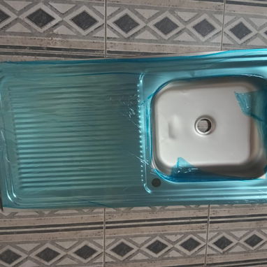 FREGADERO DE COCINA CON ESCURRIDOR. ENTREGA DE FACTURA. VARIEDAD DE ARTÍCULOS DE FERRETERÍA, ETC - Img 116411636