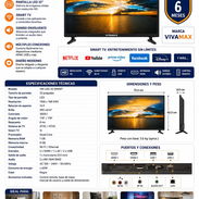 Televisor LED Vivamax 32" Smart TV - Img 57004633