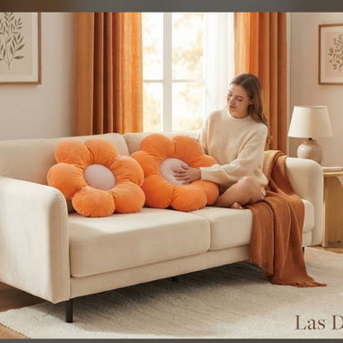 Almohadas decorativas en forma de Flor - 7/9
