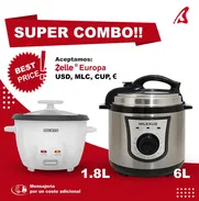 Super Combo Olla Reina de boton 6L Milexus y Olla arrocera - Img 50052946