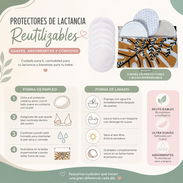 Almohadillas de Lactancia antiderrame para contención de la leche materna Textiles orgánico alta calidad - Img 57516910