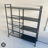 Organizador de metal entero con ruedas /60 usd☕️ - Img 55696693