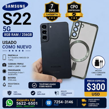 Samsung S22 5g de 8/128gb en 280 usd - Img 123697768