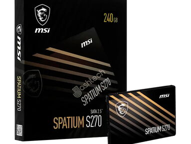 SSD MSI SPATIOM S270 240Gb 51748612 $40 - Img main-image-45265631