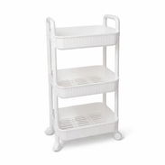 Carrito Organizador Blanco Con Ruedas 3 Niveles, garantía y factura, somos empresa - Img 55082203
