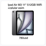 Ipad Air M3 11" 512GB WiFi +celular esim - Img 55368110