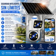 Cámara Solar inteligente 2 lentes 10mpx - Img 57197876