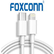 Cable Iphone a Tipo C // Certificados marca Foxconn // iphone // Carga Rapida y Datos - Img 45121038