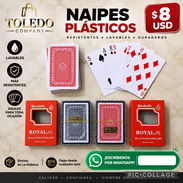 Juegos de cartas plasticas - Img 57858434