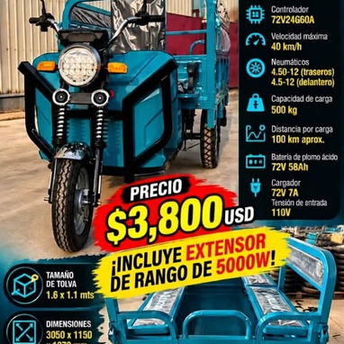 Variedades en Triciclos .Excelente opción - 8/9