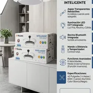 Ventilador Inteligente de Techo Nizzato 42" | $130 USD con Envío Gratis | 4 Aspas Retráctiles | LED CCT + Bluetooth - Img 57668572