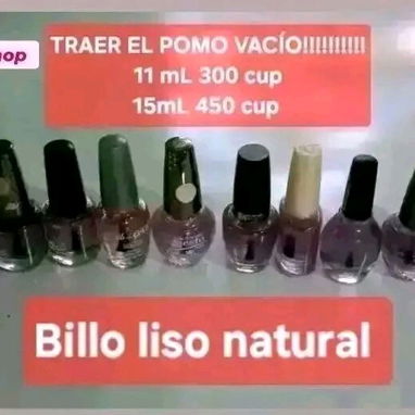 #PINTURA_Original_Natural_de_Fábrica_V itaminada 20 mL 800 cup DO #BRILLO_Original_natural_secado_rápido 20ml-- 800 cup - 7/10