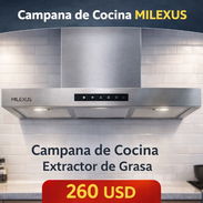 Campana de Cocina - Extractor de Grasa. MILEXUS. Domicilio Incluído en La Habana - Img 58068407