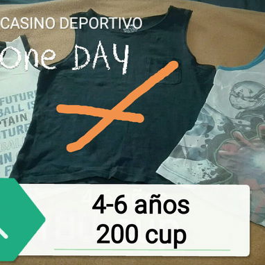 Camisetas nuevas y de uso para niños de 3 a 6 años - Img 110671213