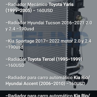 Venta de motor de arranque ,radiadores , alternadores y  aforadores - 6/6