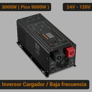 Inversor Cargador VEVOR 3000W 9000W Pico Baja Frecuencia 24V a 120V Onda Pura Con Control Remoto - Img 55705635
