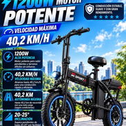 Bicicleta eléctrica plegable contáctenos al 53492054 - Img 58103154
