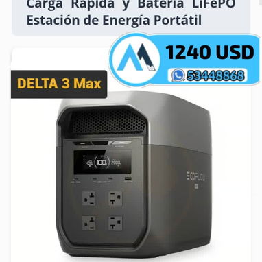 ❤️ESTACIONES DE ENERGÍA ECOFLOW ❤️ Primera Mano 🫱🏻 📌La Habana 🟢 wa.me/+5353448868 🟢 📲Llamar al 53448868📲 - Img 119388368