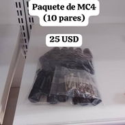 Paquete de conectores MC4 (x10 pares) - Img 56886406