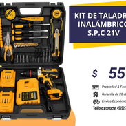 KIT de taladro inalámbrico S.P.C 21V - Img 56190279