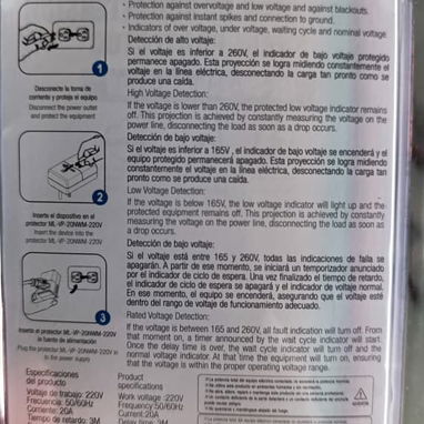 PROTECTOR DE VOLTAJE MILEXUS 20A 220V, ENTREGA DE FACTURA, VARIEDAD DE ARTÍCULOS DE FERRETERÍA, ÚTILES DEL HOGAR, ETC - Img 116771530