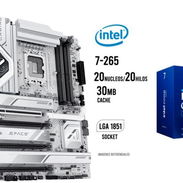 Estado impecable kit Intel Asus z890 ayw wifi con ultra 7 265k 20 núcleos 8p y 12e hasta 5.5 ghz - Img 56759396