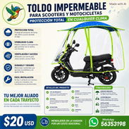 COBERTOR PARA MOTO VERDE Y AZUL D1112 - Img 57375229
