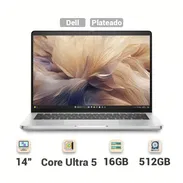 Laptop Dell Pro 14 Plus Copilot+ 14" WUXGA Core Ultra 5 236V 16GB 512GB SSD (PB14250 / 2YM1D) Plata - Img 53776354