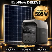 Combo de panel de 595W y eko flow delta 3 - Img 57780820