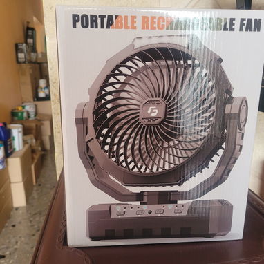 Ventilador recargable, batería 25000mAh - 3/5