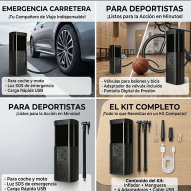 Compresor de Aire Portatil - Img 125368134