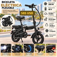 Bicicleta eléctrica plegable - Img 57976555