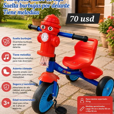 Velocipidos  y Triciclos evolutivos  para ninos - 4/8